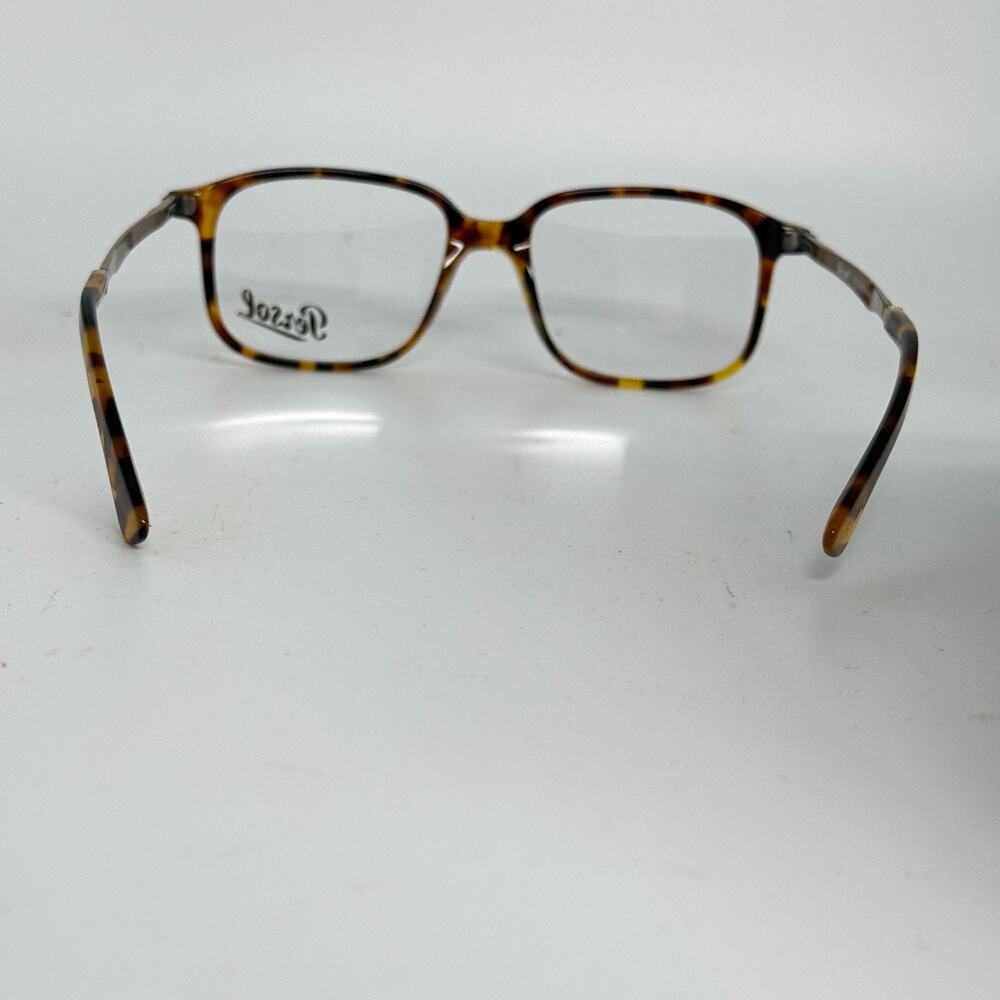 PERSOL PO3246V 1052 Madreterra Demo Lens Rectangle 51-17-140‎ Men's H20101 - Picture 4 of 8